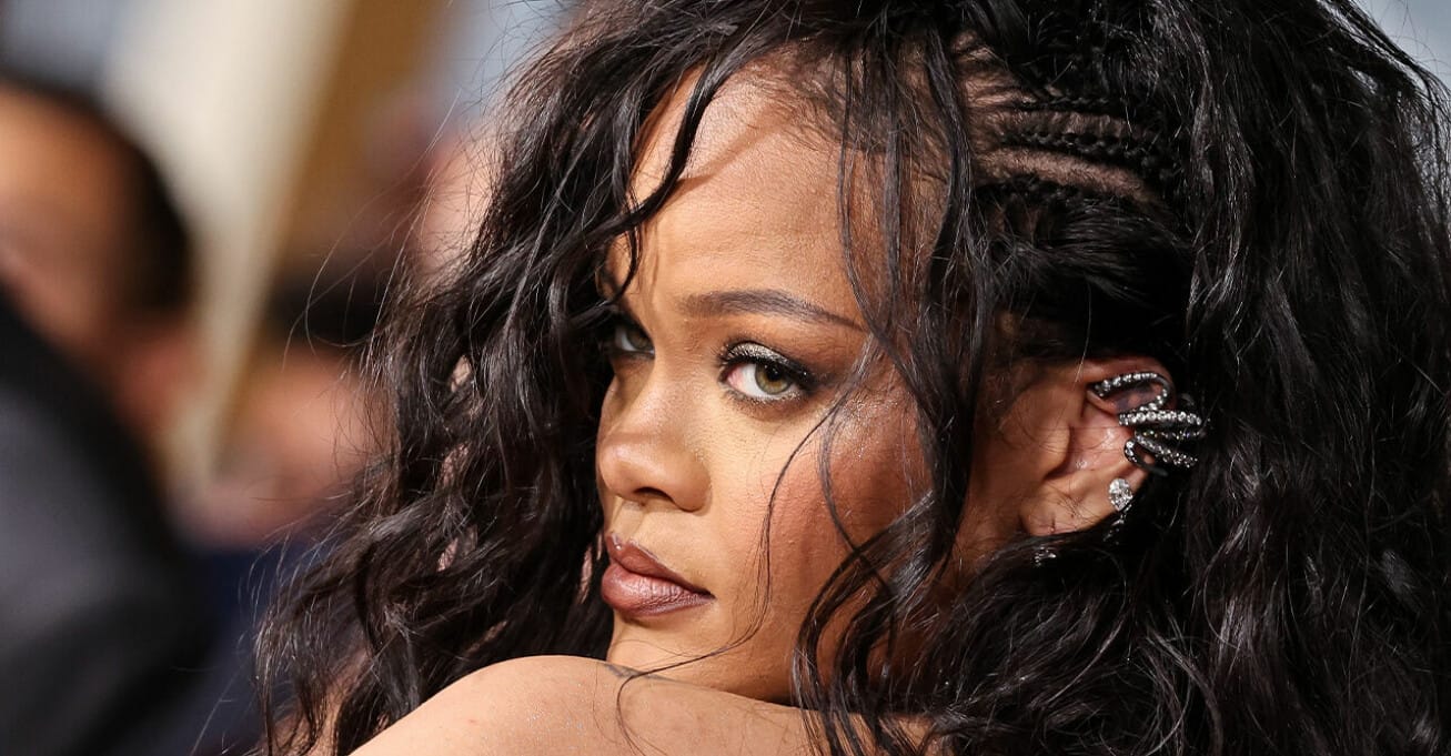Rihanna's first photos on the red carpet since giving birth