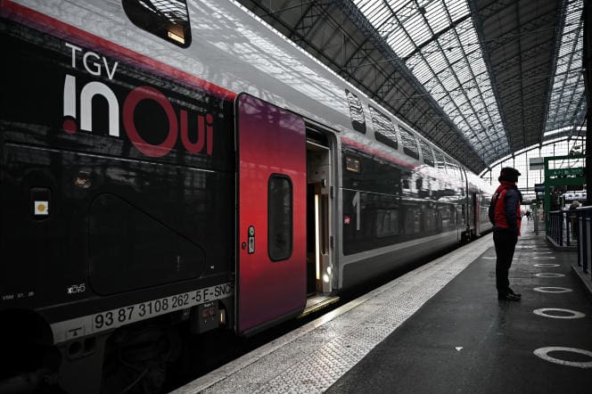In Bordeaux station, November 25, 2021.