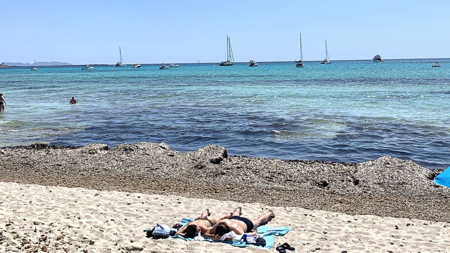 Es Trenc beach in Mallorca