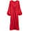long red dress from kappahl