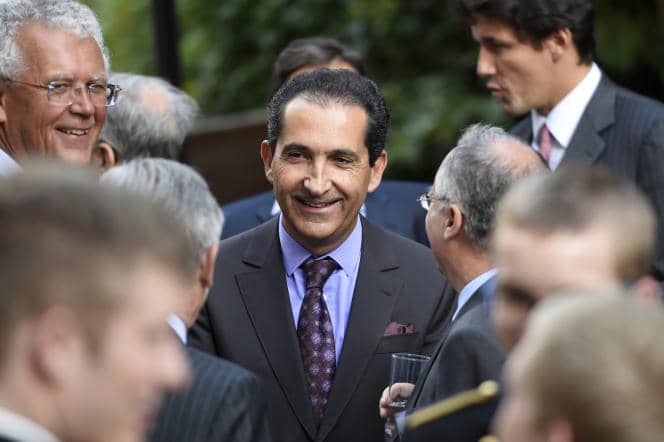 The president of the Altice group, Patrick Drahi, in Paris, June 24, 2015.