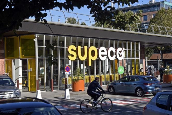 A Supeco store, Carrefour's discount brand, in Valenciennes (Nord), September 4, 2019.